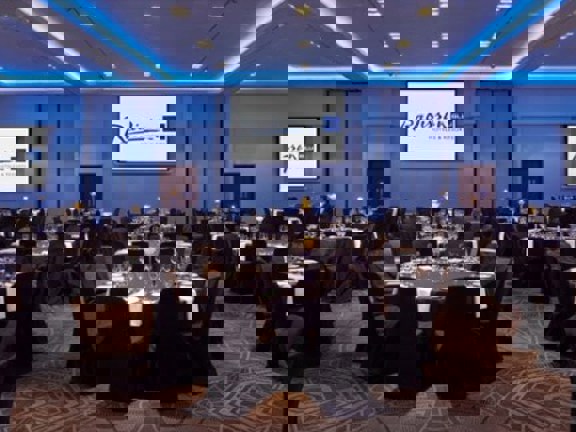 Large meeting room at Radisson Blu Hotel 