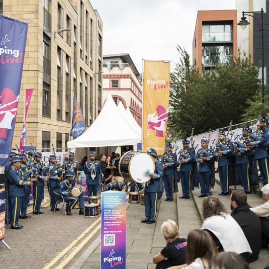 The Royal Airforce of Oman at Piping Live! 2025