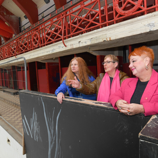 Volunteers from Govanhill Bath Community Trust helping to launch the Glasgow 850 Volunteer and Employability Programme