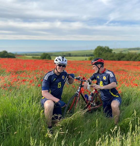Martyn Robertson's Make It To Munich film captures Ethan Walker and Gordon cycle from Hampden Park to Munich Football Arena for Scotland's opening Euro24 match