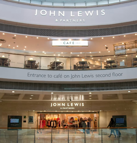 Entrance to John Lewis Glasgow