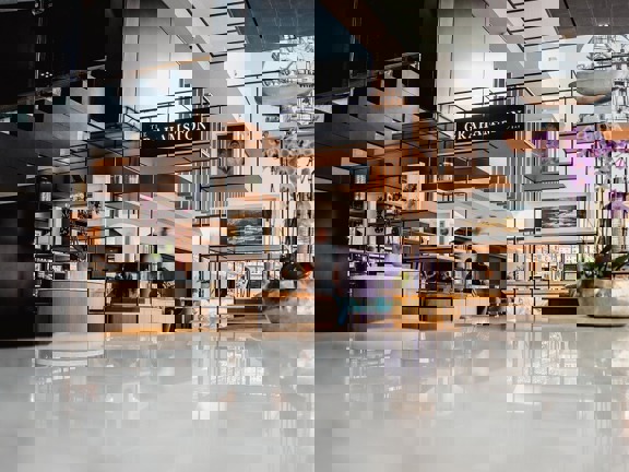 The Grahamston Bar entrance at Radisson Blu hotel 