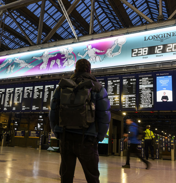 Longines Countdown Clock With Commuter